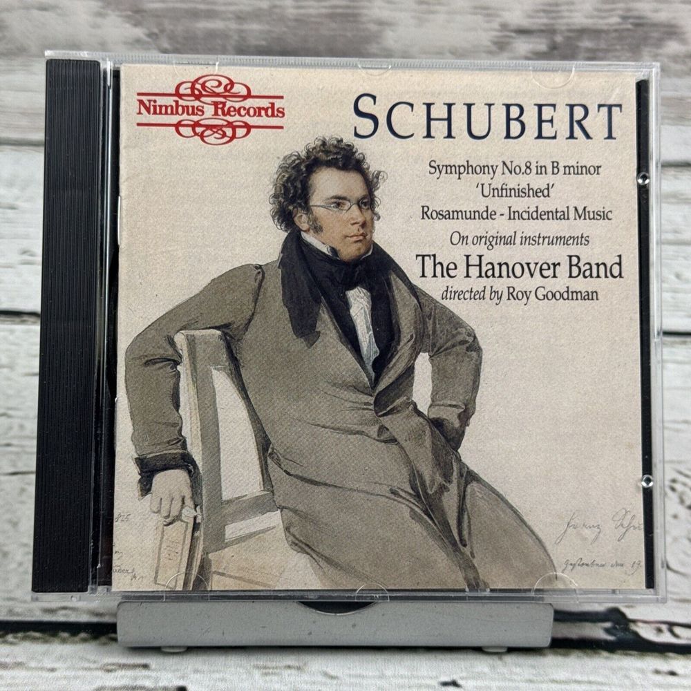 Schubert: Symphony No. 8 'Unfinished' - The‎ Hanover Band [1991 CD] - Nimbus